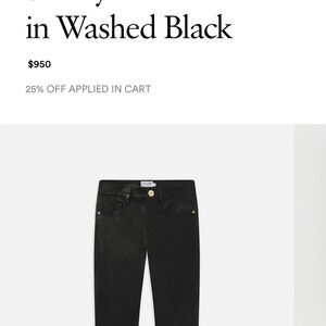Washed Black Women Jeans